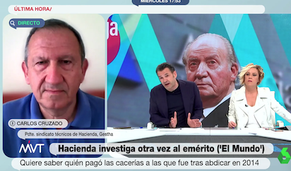 ACOSO Y DERRIBO AL EXREY: HACIENDA VUELVE A LA CARGA