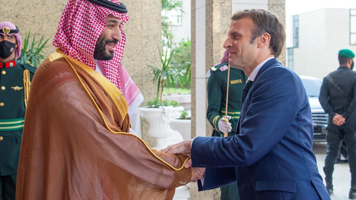 SALMAN Y MACRON
