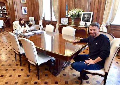 A CRISTINA NO LE APOYA SU PRESIDENTE, PERO IGLESIAS Y GARZÓN SI