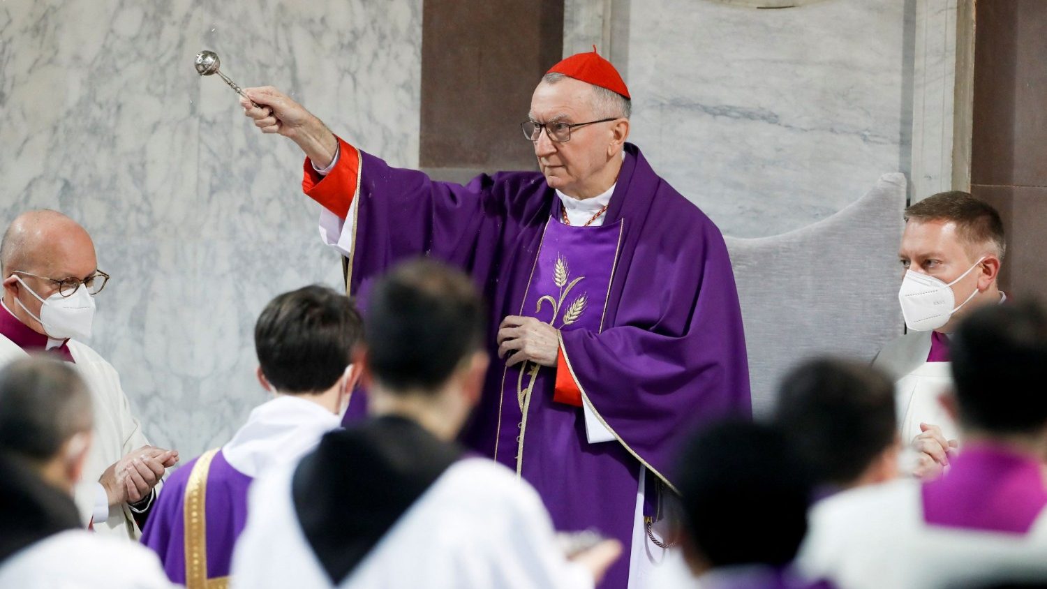 El secretario de Estado del Vaticano el cardenal Pietro Parolin