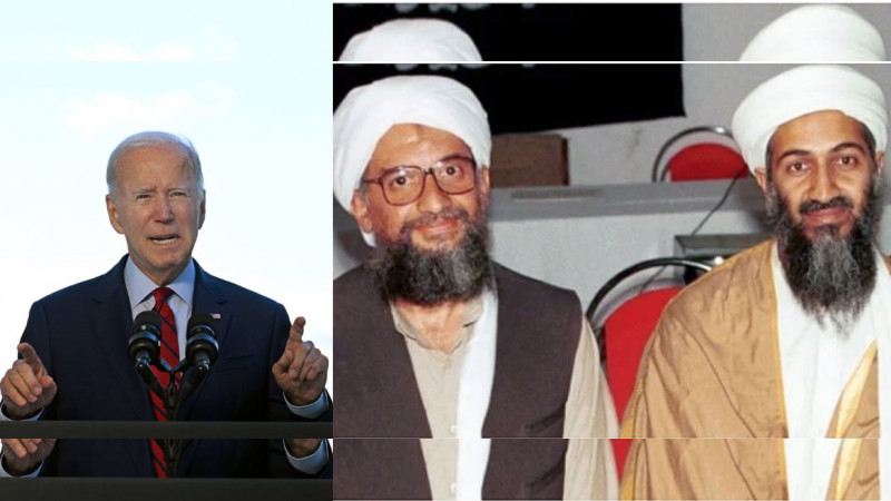 biden y al zawahuri