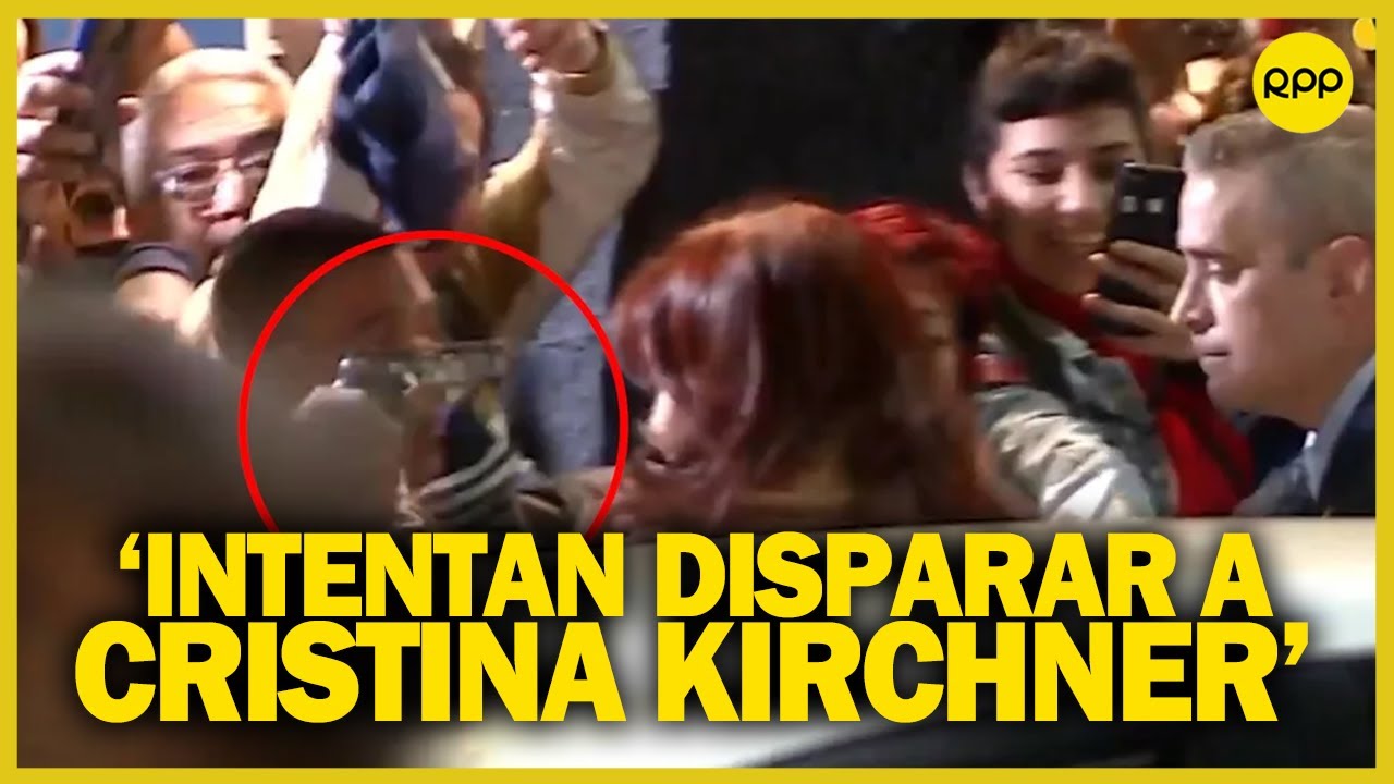 EXTRAÑO ATENTADO FALLIDO CONTRA CRISTINA KIRCHNER
