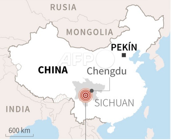 NUEVO SEÍSMO EN SICHUÁN (CHINA)