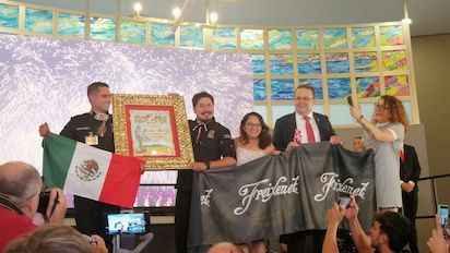 CONCURSO DE PAELLA EN SUECA Y GANAN MEJICO, CHINA Y ALEMANIA