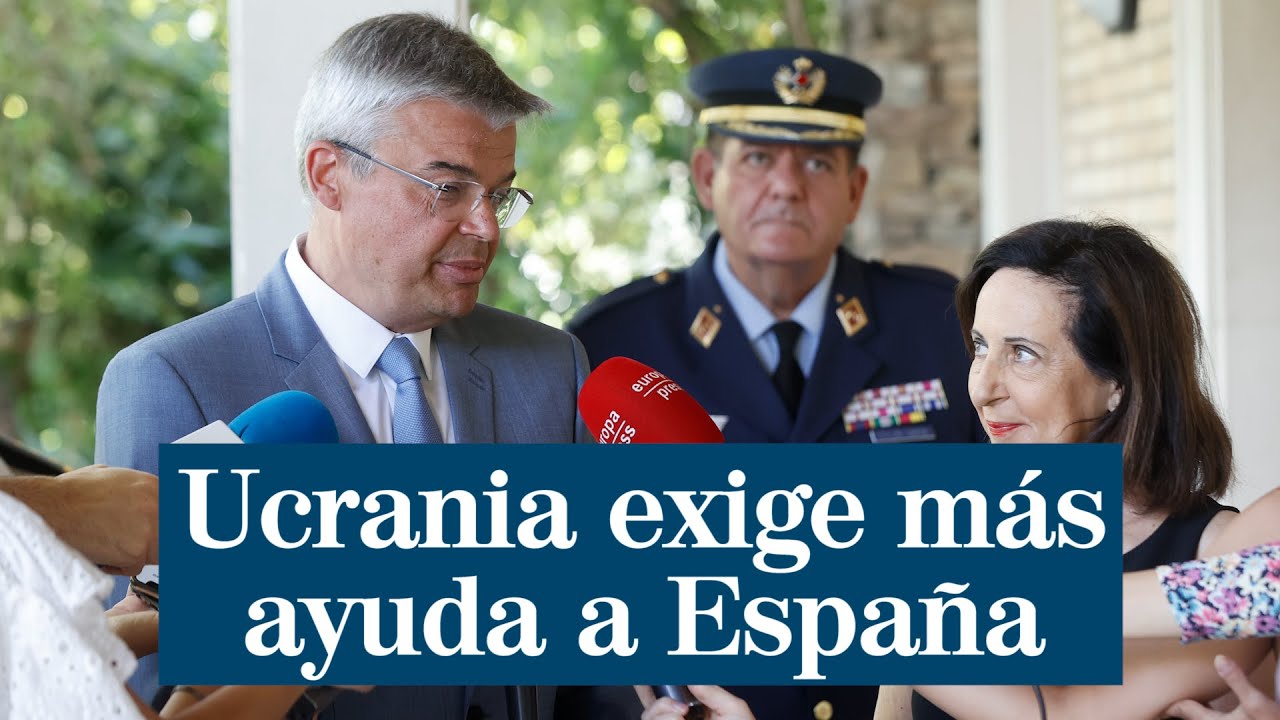 ESPAÑA AYUDA A UCRANIA CON BOTIQUINES Y GRUPOS ELECTROGENOS