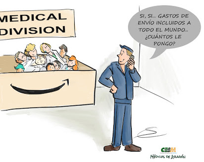 LOS MEDICOS ESPAÑOLES EMIGRAN. Y AQUÍ NOS FALTAN
