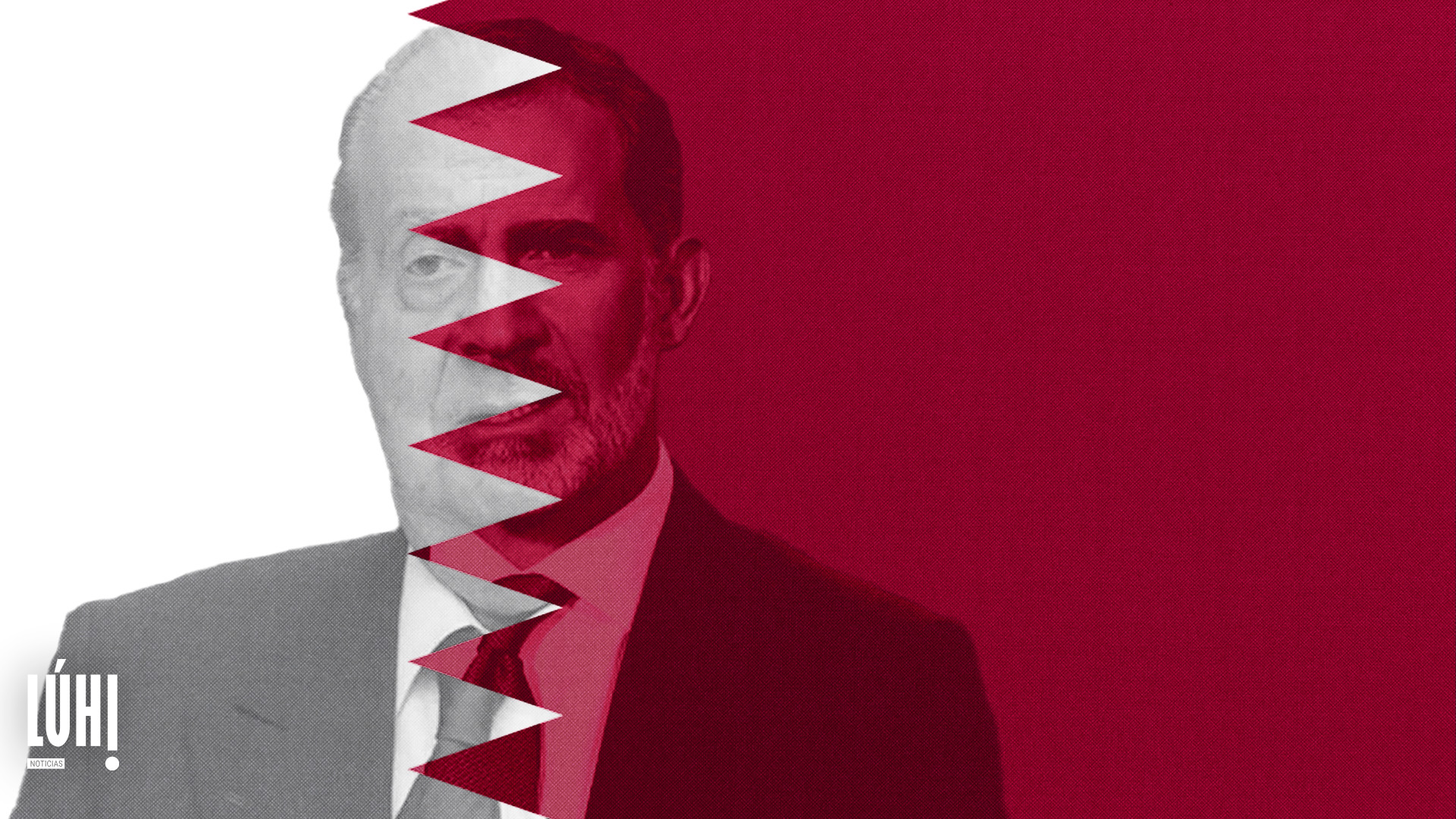 FELIPE VI ESTÁ EN DOHA, DIZQUE PARA VER FÚTBOL