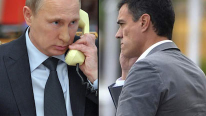 SANCHEZ Y PUTIN