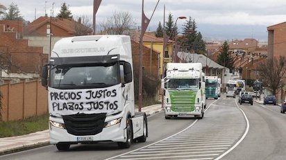 huelgaa camiones