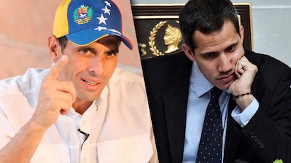 guaido y capriles