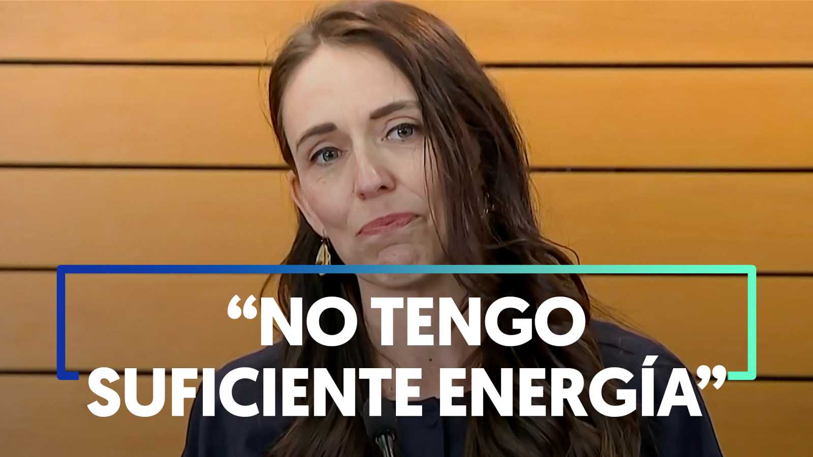 DIMITE LA PRIMERA MINISTRA NEOZELANDESA ALEGANDO FALTA DE ENERGÍA