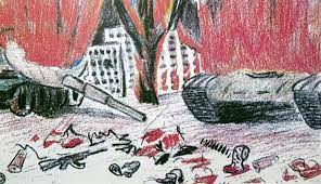 guerra dibujos