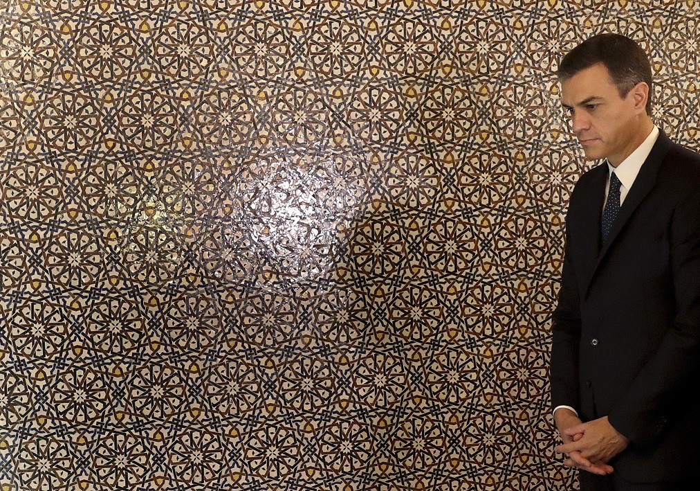 FORO EN MARRUECOS: SÁNCHEZ, COMO EL GALLO DE MORÓN
