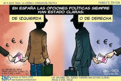 chiste robos politios