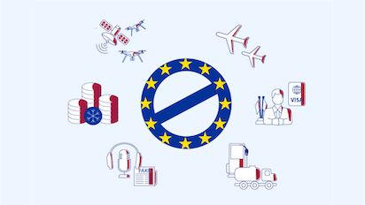 GUERRA DE UCRANIA, AUMENTAN LOS VIAJES Y LAS SANCIONES