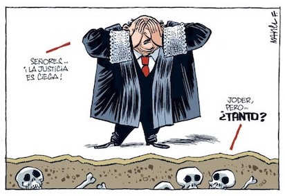LA JUSTICIA EN ESPAÑA: SUELTAN ASESINOS SIN JUZGAR