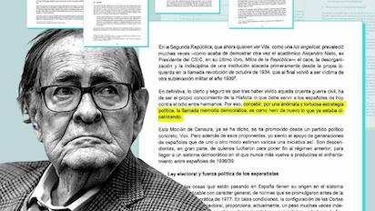 ESPAÑA: RACISTAS HASTA PARA LAS MOCIONES DE CENSURA