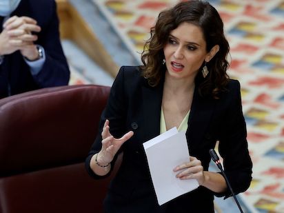 AYUSO… HACE UN USO DEL LENGUAJE….