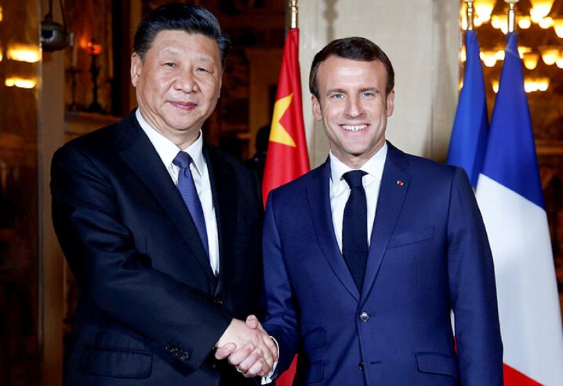 macron xi jinping