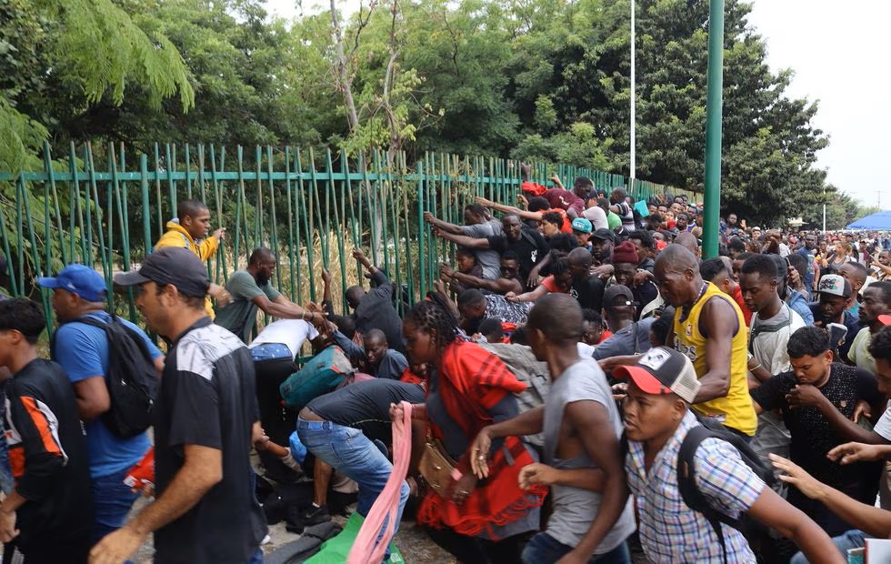 COLAPSO MIGRATORIO EN EL SUR DE MÉXICO