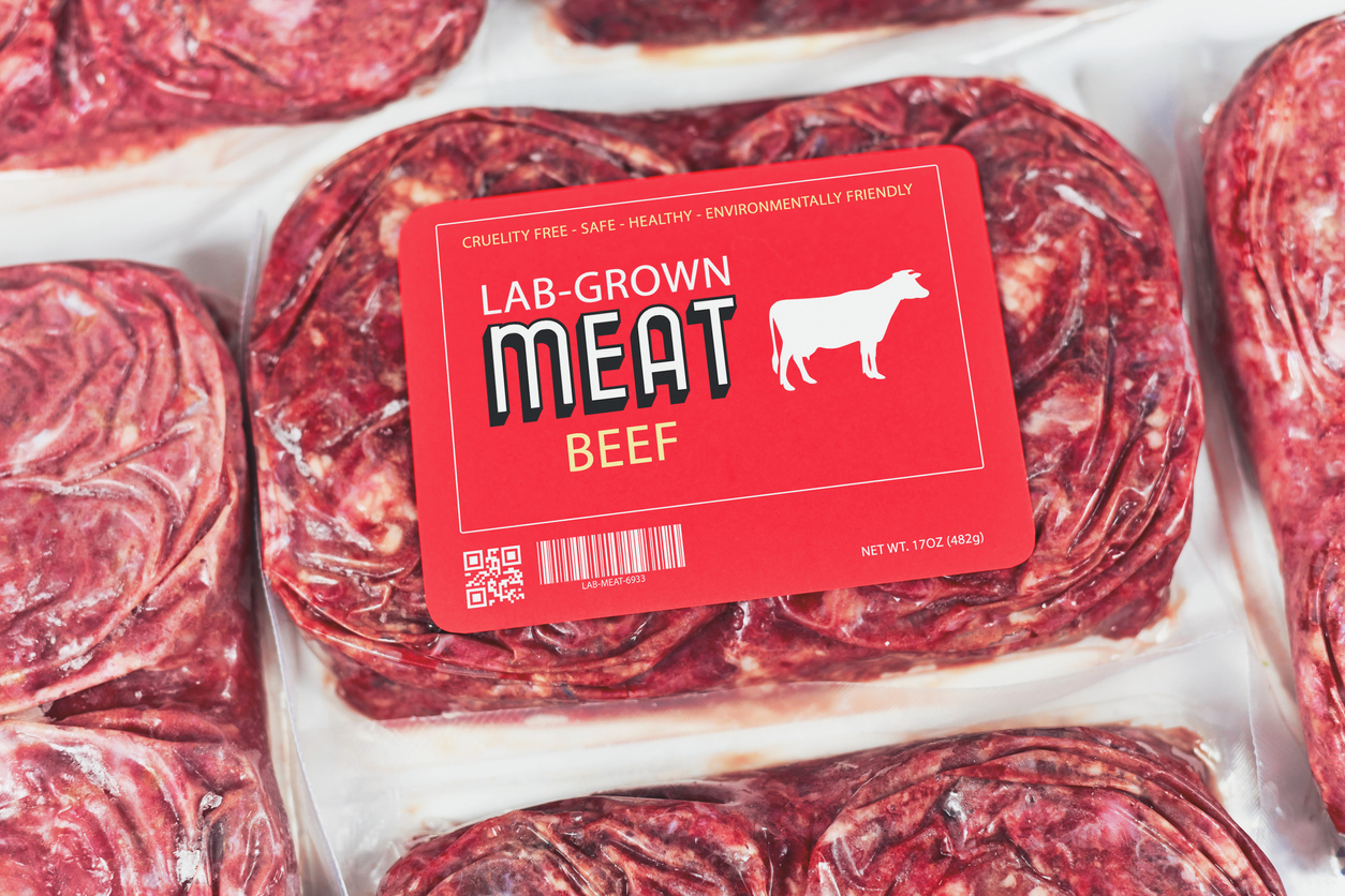 CARNE DE LABORATORIO, APTA PARA VEGANOS