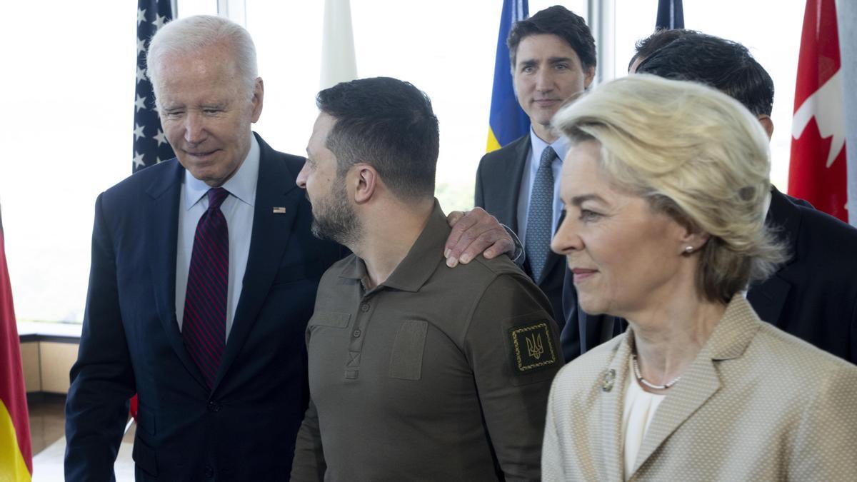 biden y zelenski