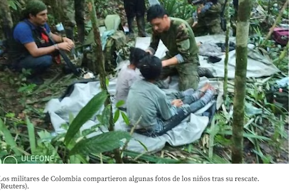 MILAGROSO RESCATE EN COLOMBIA