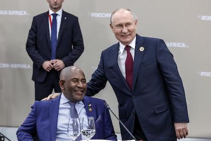 putin y africa