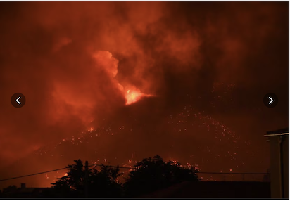 GRECIA: LA MUERTE DE LOS EMIGRANTES POR EL FUEGO
