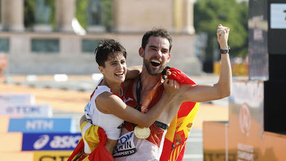 EL ATLETISMO ESPAÑOL CAMPEÓN DEL MUNDO EN MARCHA