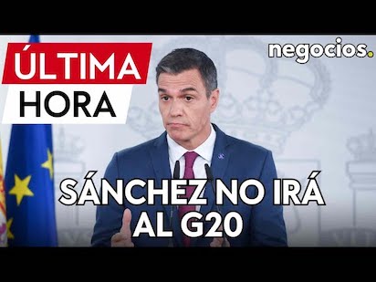 SANCHEZ -CON COVID- SE QUEDA SIN IR AL G20 ¿NO ESTÁ VACUNADO?