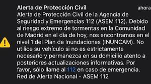 ALERTA EN MADRID: UN NUEVO ENSAYO DE POBLACIÓN