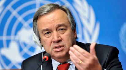 LA HUMANIDAD TIENE MAS INFIERNOS QUE EL CLIMA: SEÑOR GUTERRES