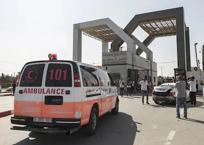 ambulancia en gaza
