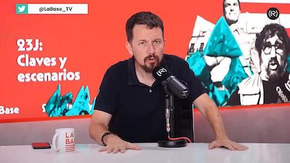 PABLO IGLESIAS… INTENTANDO QUE ALGUIEN VEA A “PODEMOS”