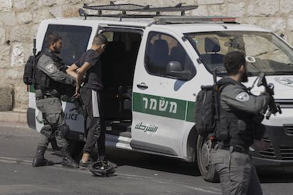 palestinos detenidos