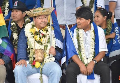 BOLIVIA: ANTES SI, AHORA NO A EVO MORALES