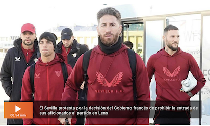 PREVENCIÓN DE FRANCIA: ANTE LA VIOLENCIA EN EL FUTBOL, PROHIBEN IR A ESPECTADORES.