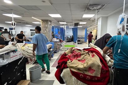 sanitarios gaza