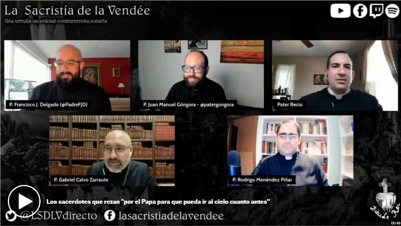 REZAR MUCHO POR EL PAPA FRANCISCO “NO ES BIEN”