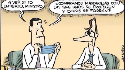 comisiones mascarikllas chiste