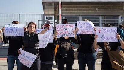 CATALUÑA: FUNCIONARIOS DE PRISIONES EN HUELGA