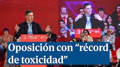 PEDRO SANCHEZ SE ENORGULLECE DE SUS ÉXITOS