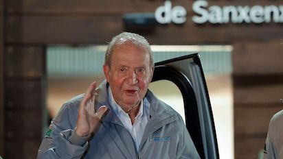 EL REY JUAN CARLOS DE REGATA EN ESPAÑA