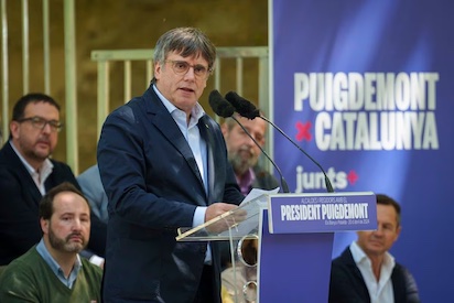 PUIGDEMONT PUEDE SER CANDIDATO, AVALADO POR EL CONSTITUCIONAL