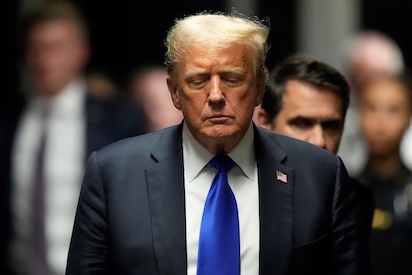 TRUMP CULPABLE: PERO CANDIDATO Y PUEDE VIVIR EN LA CASA BLANCA