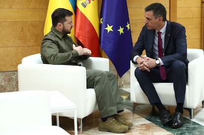 PACTO DE SEGURIDAD ENTRE ESPAÑA Y UCRANIA ¿QUEDAR BIEN?