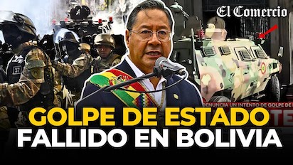 BOLIVIA: INTENTAN GOLPE DE ESTADO, PERO NO