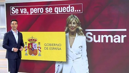 YOLANDA DIAZ AL MÁS PURO ESTILO SANCHEZ: SE IBA PERO AHORA SE QUEDA