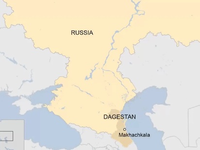 dagestan mapa
